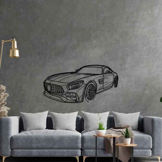 AMG Metal Wall Art