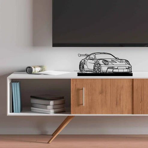 911 GT3 RS  Metal Art Stand